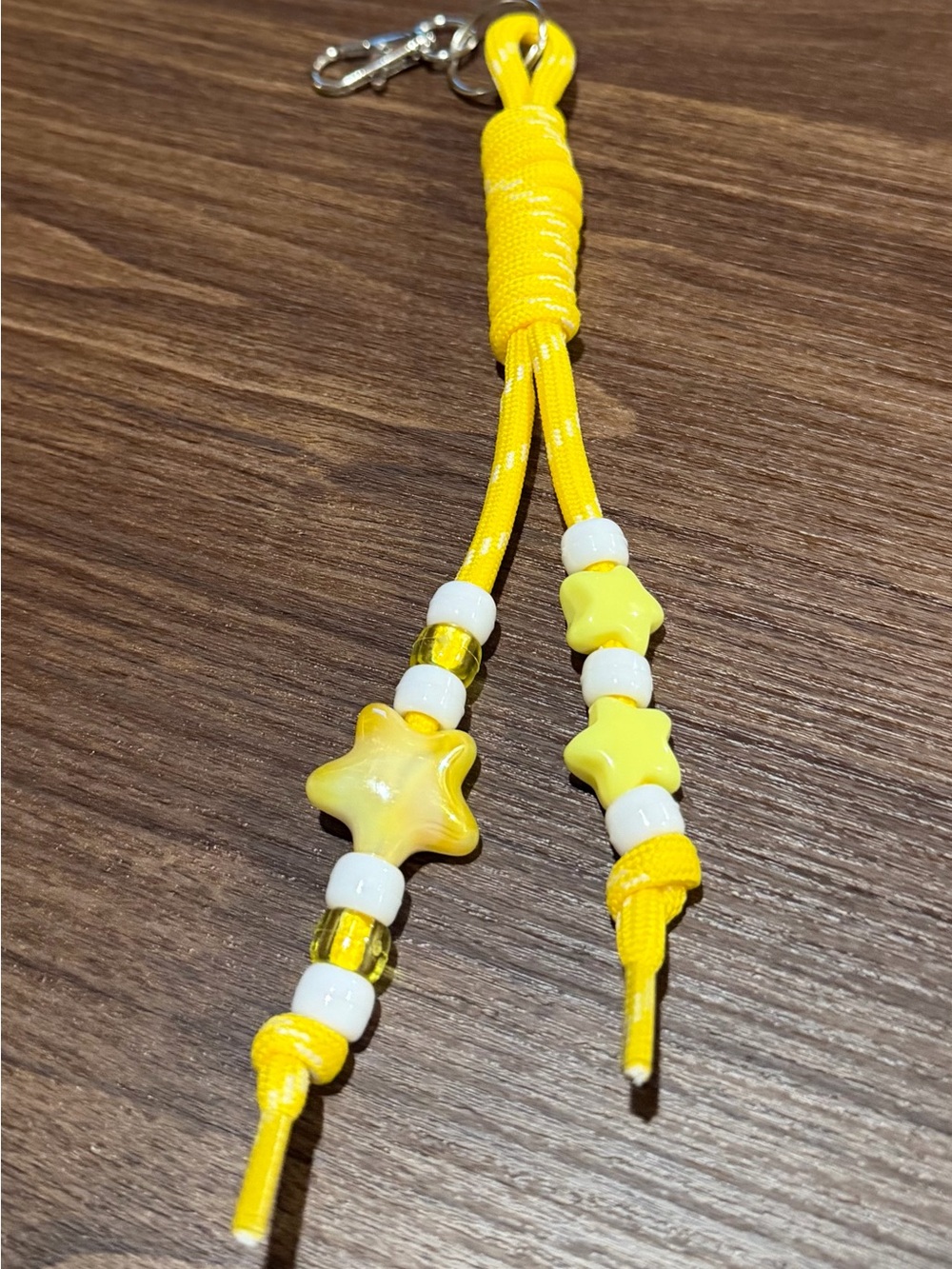 Yellow Star Bead Kids charm - Unbranded